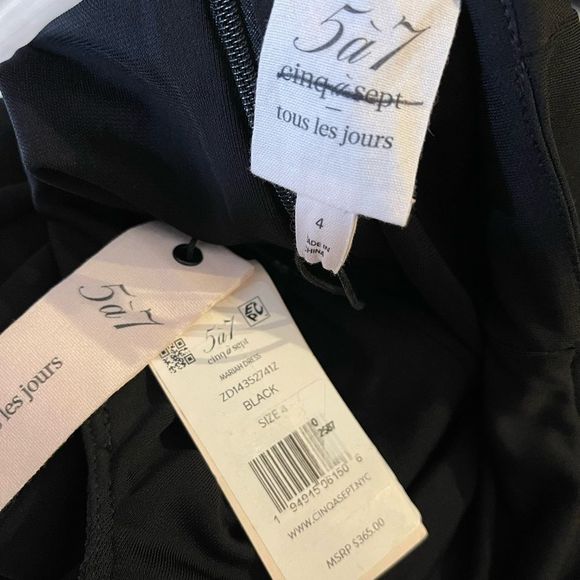 Elegant Black Spaghetti Strap Dress - Picture 10 of 10